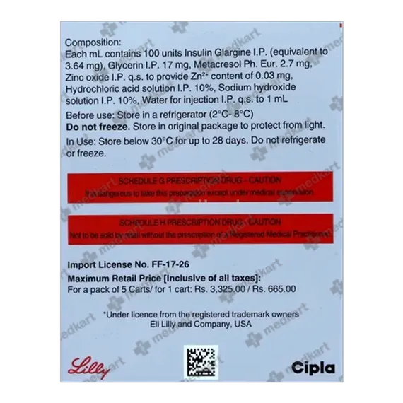 basaglar penfill 3 ml